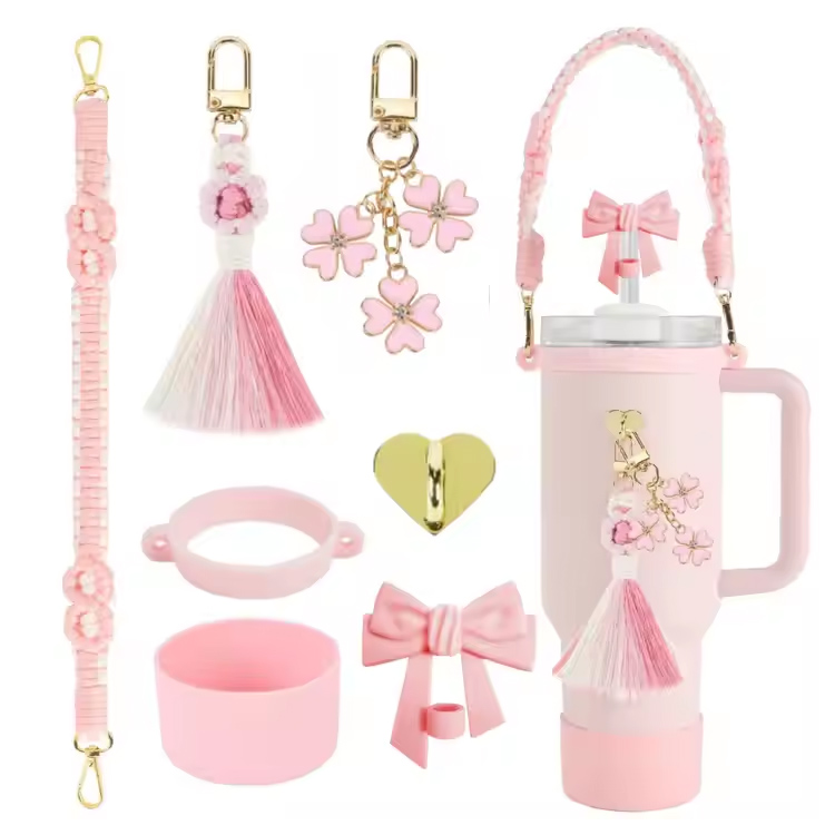 30oz40oz ملحقات Drinkware لـ Stanley Cup Rope Rope