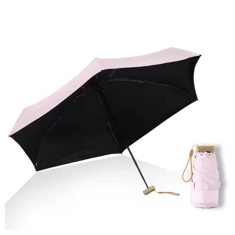 مظلة Sunshine Capsule 2025 Ultra Mini 6 مظلات قابلة للطي