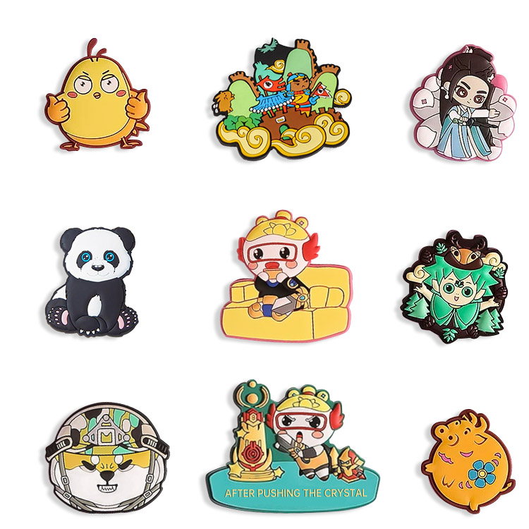 خيار شعار الديكور المخصص متاح مغناطيس الثلاجة البلاستيكية