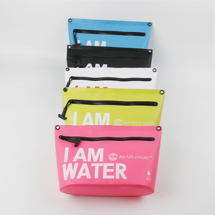 حقيبة غوص منجرفة بالكامل، حقيبة صغيرة جافة ممتازة قابلة للغسل على الشاطئ