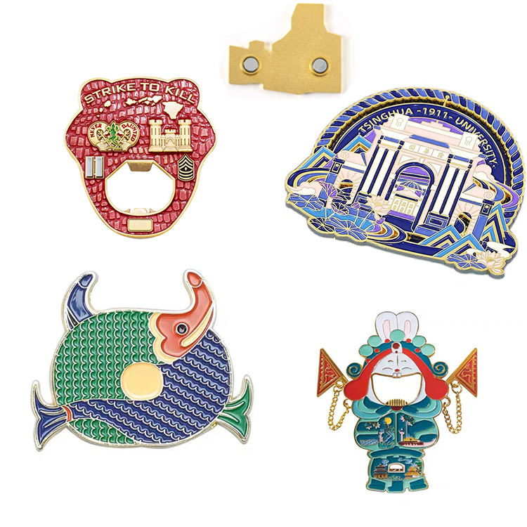 بريق معدني مغناطيس الثلاجة مغناطيس الثلاجة الترويجية