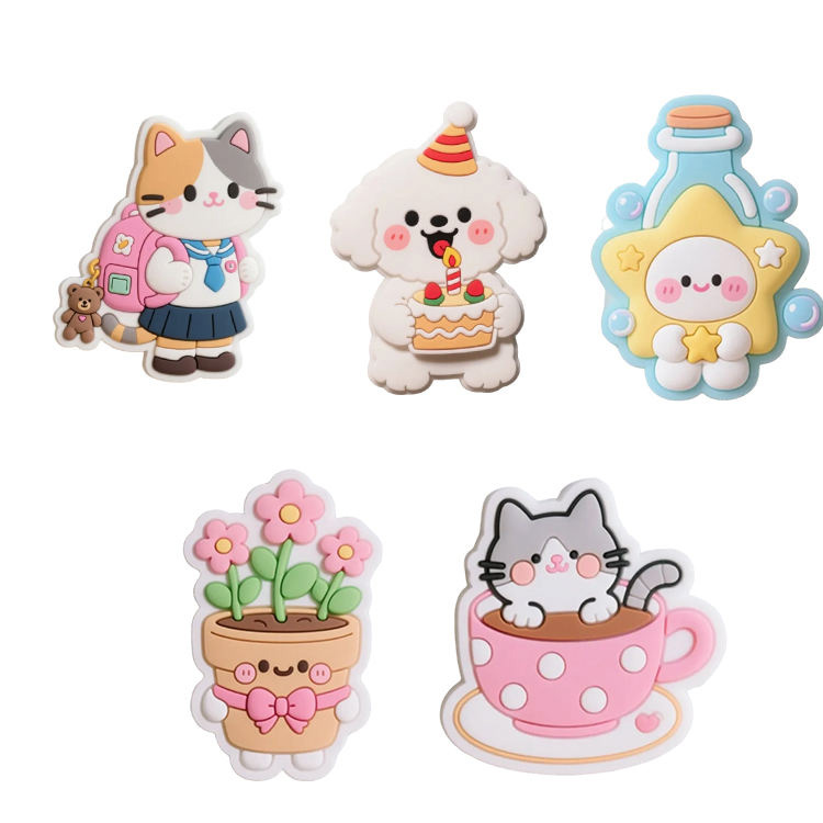 ديكور المنزل تذكارية تصميم مخصص مغناطيس الثلاجة البلاستيكية