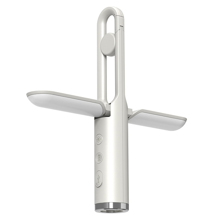 متعددة الوظائف مصباح التخييم مقاوم للماء USB قابلة للشحن