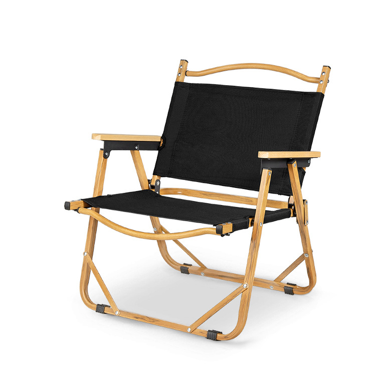 كرسي تخييم محمول للسفر قابل للطي لتناول الطعام في الهواء الطلق على الشاطئ