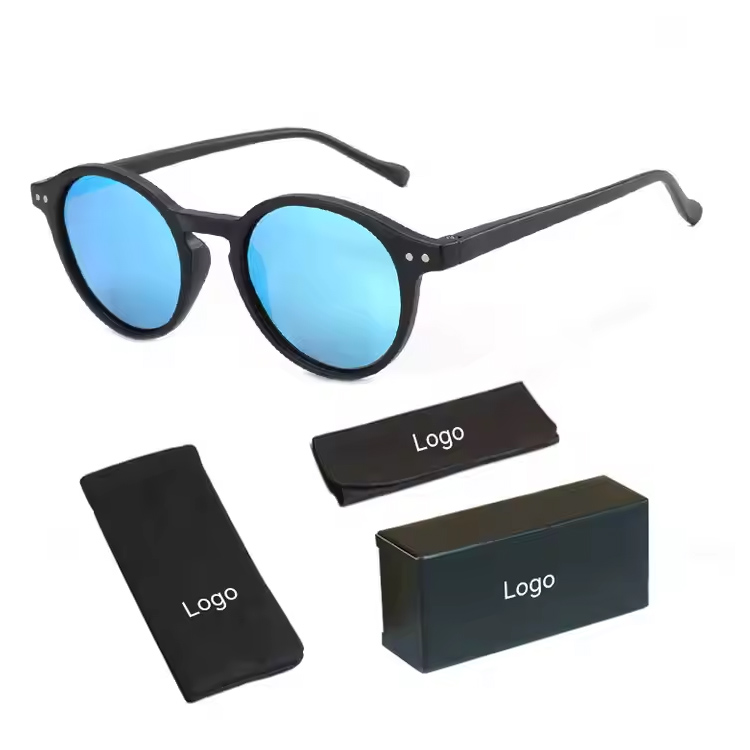 Round Frame Summer Custom Vintage Retrosses Sunglasses
